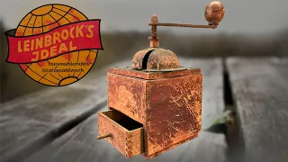 Old German coffee grinder Restoration ※ Leinbrock's Ideal