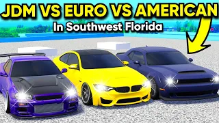 JDM VS EURO VS AMERICAN CAR COMPETITION IN SOUTHWEST FLORIDA