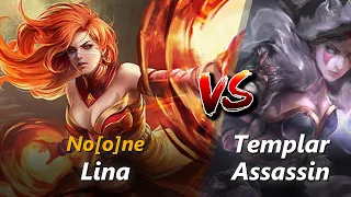 No[o]ne mid Lina vs Templar Assassin | First 10 minutes