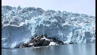 Aialik Glacier calving June 2023