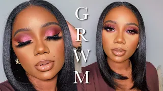 GRWM: Makeup + Hair and Clearing The Air... | Tamara Renaye