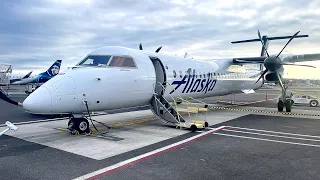 Seattle (KSEA) to Portland (KPDX) | Alaska Airlines (Horizon Air) | De Havilland Canada Dash 8-400