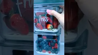 Amazon must have fridge organizers #organize #amazonfinds #kitchenorganization #fridgeorganization