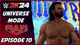 WWE 2K24 - Universe Mode - Raw Episode 10