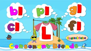 Consonant Blends / The Letter L / Phonics Mind Map