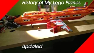 History of My Lego Planes Updated