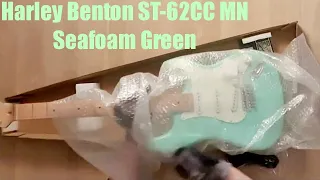 Unboxing & Demo: Harley Benton ST-62CC MN Seafoam Green