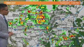 DFW weather: Full forecast with widespread rain expected