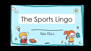 The Sports Lingo