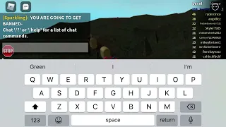 Finding an AFK spot in Roblox broken bones 4