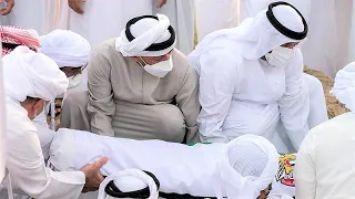 The late UAE President His Highness Sheikh Khalifa bin Zayed laid to rest at Al Bateen Cemetery