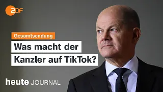 heute journal 13.04.24 Iran greift Israel an, Scholz auf TikTok, Entführungen in Nigeria (english)