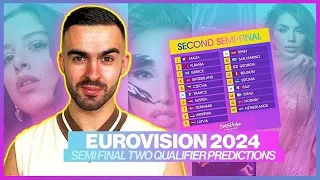 SEMI FINAL TWO | Qualifier Predictions | Eurovision 2024