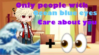 Only people with ocean blue eyes care about you || MHA/BNHA || BKDK || old trend ||