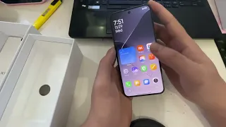 Mở hộp xiaomi 14