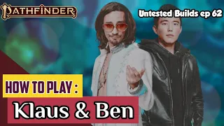 How to Play KLAUS & BEN HARGREEVES in Pathfinder 2nd Edition (Umbrella Academy build for 2e)