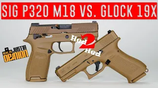 Glock 19X vs. SIG M18