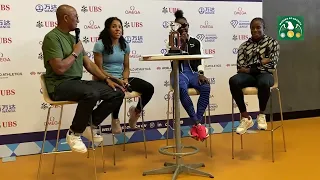 Shericka Jackson talks about her intention of breaking the Jamaican 400m National Record