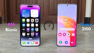 iPhone 14 Pro Max vs Samsung Galaxy S21 Ultra 5G - Speed Test & Comparison!