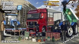 Transporting PRESERVED FOOD and selling RED BEETS | Zielonka | Farming Simulator 22 | Episode 17