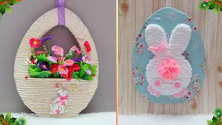 DIY 2  Easter Decoration idea with simple materials | DIY Easy Easter craft idea🐰2024