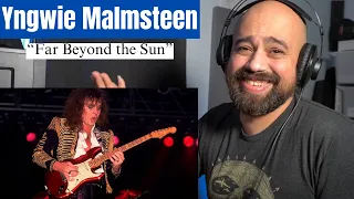 Yngwie Malmsteen Reaction: Classical Guitarist react to Yngwie Malmsteen Far Beyond the Sun LIVE