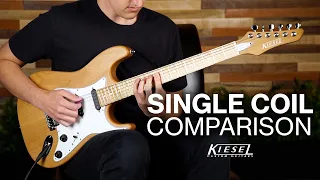 Kiesel Guitars Single Coil Pickup Comparison