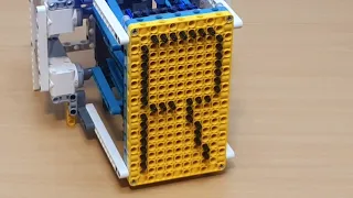 Lego Mechanical Fourteen-Segment Display