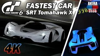 Gran Turismo's Fastest Car "SRT Tomahawk X" 4K [Gran Turismo 6 - PS3]