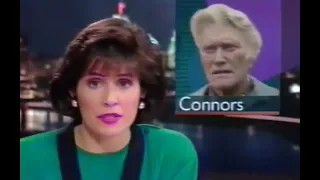 Chuck Connors:  News Report of His Death - November 10, 1992
