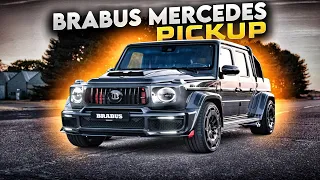 Mercedes-Benz G-class Pickup Packs 888 hp - Brabus' Crazy Monster Truck