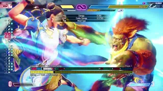 Street Fighter 6 Chun Li Max damage counter punish 6800 !!!