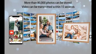 FRAMEO 15.6'' WiFi Digital Picture Frames | Key Features