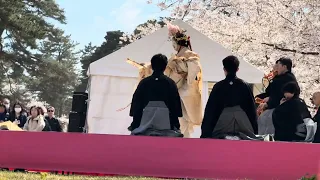 日本舞踊 Sakura Sakura, Nihon-buyō - Japanese Traditional Sakura Festival Dance with Kimono - Princess