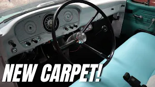 How to Install New Automotive Carpet (1963 F100)
