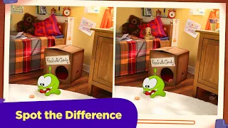 Spot the Difference - Om Nom Stories: Strange Delivery (Cut the Rope)