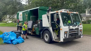 Waste management Split MSL slinging manual trash!