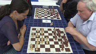 2017-08-30 WGM Kostenjuk - M Dragomaretskii Moscow Chess blitz. Semy Final B