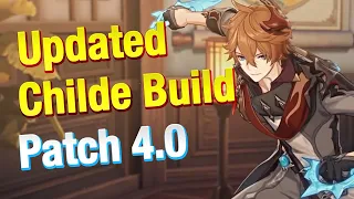 UPDATED CHILDE (TARTAGLIA) BUILD (Patch 4.0): BEST Weapons, Artifacts & Stat Guide | Genshin Impact