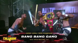 Bang Bang Gang Entrance AEW Collision 04/27/2024