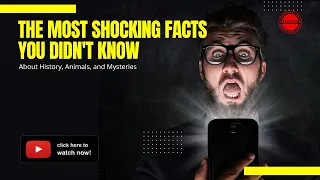 The Most Shocking Facts You Didn't Know About History, Animals, and Mysteries