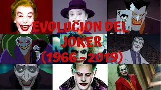 EVOLUCION DEL JOKER (1966 - 2019)