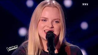 Simon Garfunkel   The Sound of Silence   Johanna Serrano   The Voice France 2020   Blind Audition