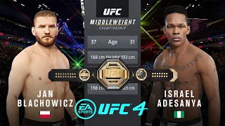 UFC 259 - Jan Blachowicz Vs Israel Adesanya For The Light Heavyweight Championship - UFC 4