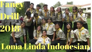 Fancy drill ~ Pathfinder Loma Linda Indonesian, California