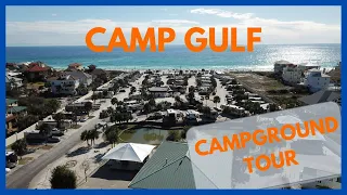 Camp Gulf Campground Tour in Miramar Beach, Florida (Destin)