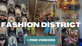 LA FASHION DISTRICT VLOG + VENDORS PT2 | WHERE TO BUY WHOLESALE FOR YOUR BOUTIQUE