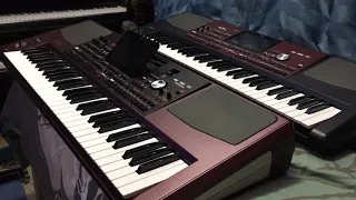 Kris Nicholson demonstrates his new Korg Pa700 & Pa1000 Professional Arranger Workstation’s