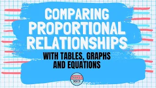 Comparing Proportional Relationships through Tables, Graphs, and Equations