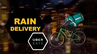 UberEats In BAD Weather! Why This Is The Best